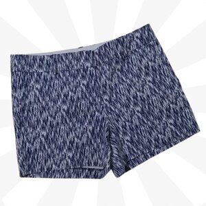 Willi Smith Blue Chino Casual Slash Pockets Mid Rise Shorts Sizes 2